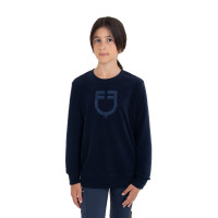 Sweatshirt à col rond enfant unisexe en polaire Equestro