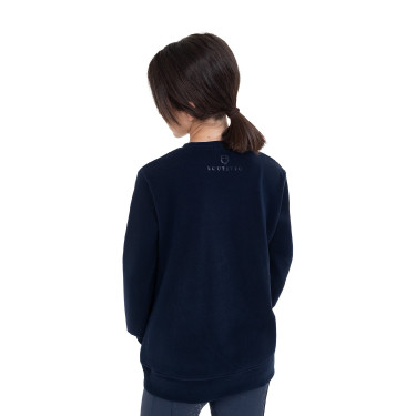 Sweatshirt à col rond enfant unisexe en polaire Equestro