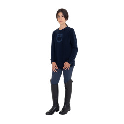Sweatshirt à col rond enfant unisexe en polaire Equestro