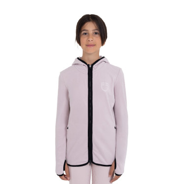 Sweat polaire zippé unisexe pour enfants Equestro