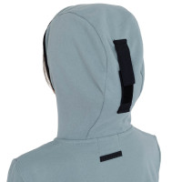 Sweat polaire zippé unisexe pour enfants Equestro Gris ardoise