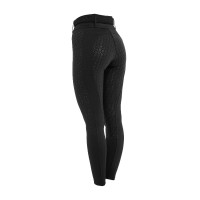 Leggings femme taille haute avec passants et strass Equestro