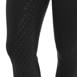 Leggings femme taille haute avec passants et strass Equestro