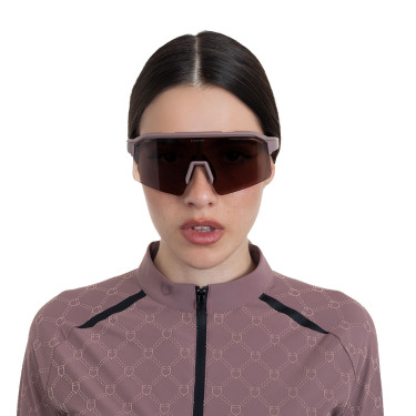 Lunettes de soleil de sport polarisées modèle Soleil Equestro Antler / rouge / marron Lunettes de soleil de sport polarisées modèle Soleil Equestro Antler / rouge / marron