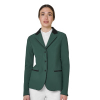 Veste de concours Equestro femme zippée et boutonnée Bosquet de pins