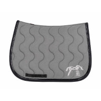 Tapis de selle Pénélope Classique Gris chiné