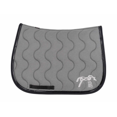 Tapis de selle Pénélope Classique Gris foncé