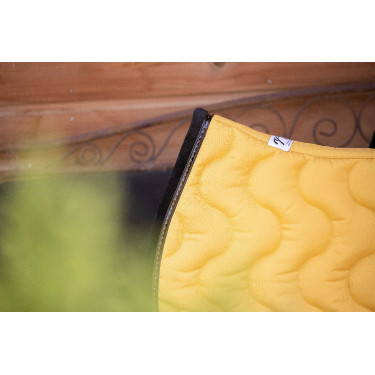 Tapis de selle Pénélope Classique Moutarde Jaune