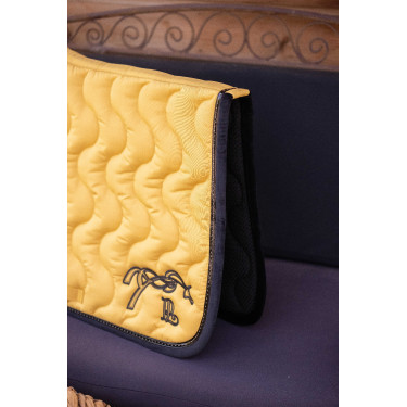 Tapis de selle Pénélope Classique Moutarde Jaune
