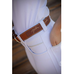 Ceinture en cuir avec perle Pénélope Pearlog Ceinture en cuir avec perle Pénélope Pearlog