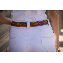 Ceinture en cuir avec perle Pénélope Pearlog Ceinture en cuir avec perle Pénélope Pearlog