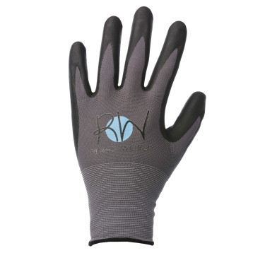 Gants Riding World Groom Gris / noir