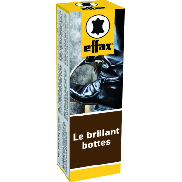 Brillant noir Effax pour Bottes d'équitation en Cuir