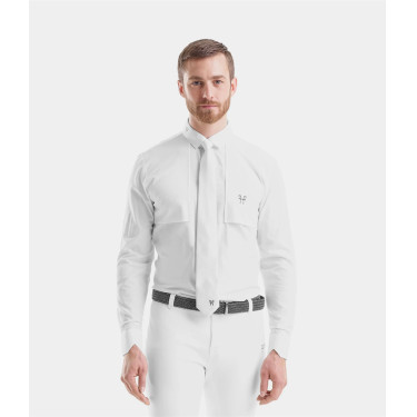 Chemise manches longues de concours d'équitation Design homme Horse Pilot
