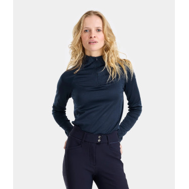 Tee-shirt thermique d'équitation Horse Pilot femme Marine Bleu marine Tee-shirt thermique d'équitation Horse Pilot femme Marine Bleu marine