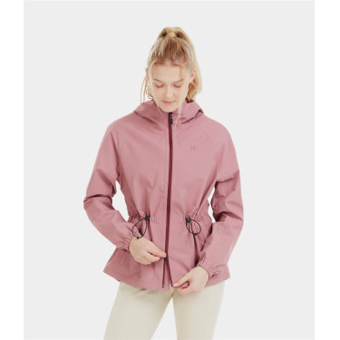 Veste imperméable Raintech Horse Pilot femme Rose mesa