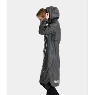 Veste Imperméable long Raintech Horse Pilot femme Iron Gris