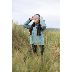 Manteau chaud Essential Horse Pilot femme Vert sauge