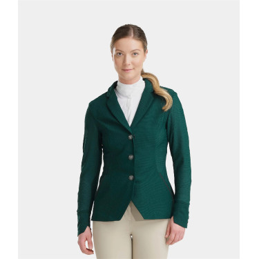 Veste de concours Aeromesh Horse Pilot femme Vert foncé Veste de concours Aeromesh Horse Pilot femme Vert foncé