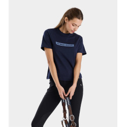 T-shirt Horse Pilot femme Team Marine Bleu marine