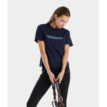 T-shirt Horse Pilot femme Team Marine Bleu marine
