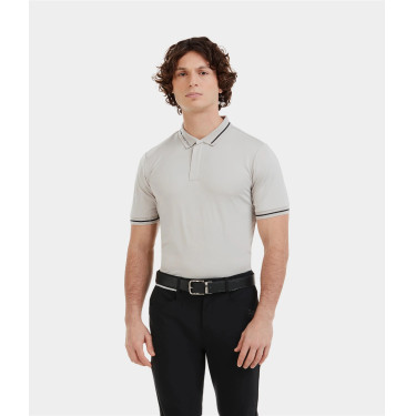 Polo Atlas Horse Pilot homme Wind grey Gris