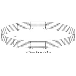 Pack panels galvanisés 3 m La Gée Pack panels galvanisés 3 m La Gée