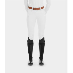 Pantalon X-Balance femme Horse Pilot grip genoux Blanc