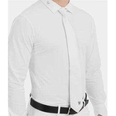 Cravate Tie Horse Pilot Blanc