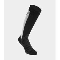 Chaussettes Compression Horse Pilot hiver Noir / gris clair Chaussettes Compression Horse Pilot hiver Noir / gris clair