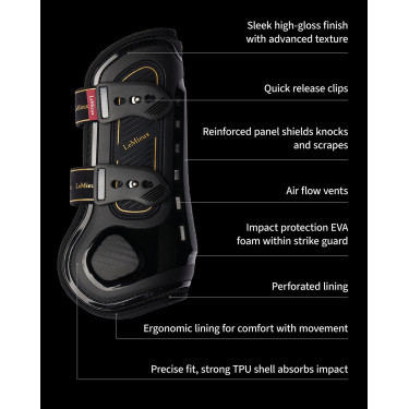 Guêtre de tendon Impact Pro Marron LeMieux Marron