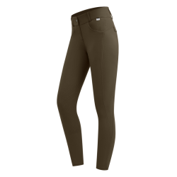 Pantalon d'équitation ELT Comfort Ride Glam femme Brun vert Marron
