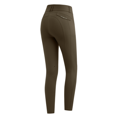 Pantalon d'équitation ELT Comfort Ride Glam femme Brun vert Marron
