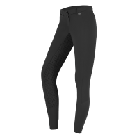 Pantalon d'équitation ELT Micro Sport silicone Noir
