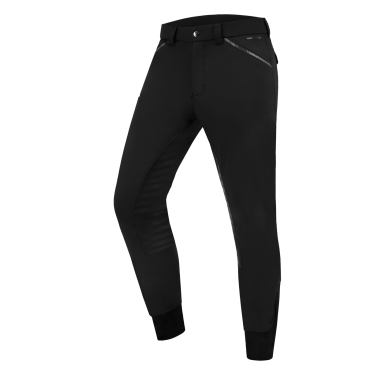 Pantalon d'équitation ELT Marc silicone homme Noir