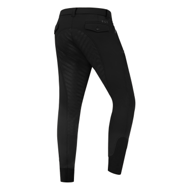 Pantalon d'équitation ELT Marc silicone homme Noir