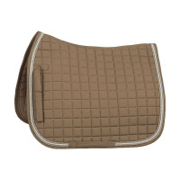 Tapis de selle de dressage Horze Windsor Marron clair