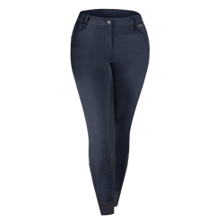 Pantalon d'équitation ELT Dahlia Silikon Bleu nocturne