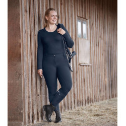 Pantalon d'équitation ELT Dahlia Silikon Bleu nocturne