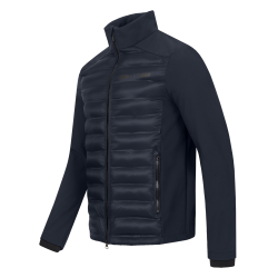 Veste mélange softshell ELT Missouri homme Bleu profond