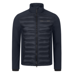 Veste mélange softshell ELT Missouri homme Bleu profond