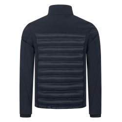 Veste mélange softshell ELT Missouri homme Bleu profond
