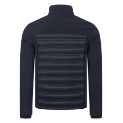 Veste mélange softshell ELT Missouri homme Bleu profond