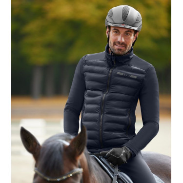 Veste mélange softshell ELT Missouri homme Bleu profond