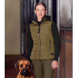 Gilet d'équitation hiver femme ELT Oxford sans manches