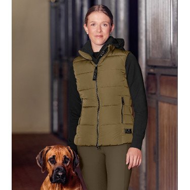 Gilet d'équitation hiver femme ELT Oxford sans manches