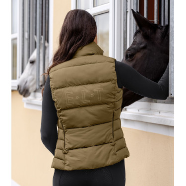 Gilet d'équitation hiver femme ELT Oxford sans manches