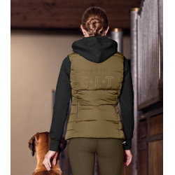 Gilet d'équitation hiver femme ELT Oxford sans manches