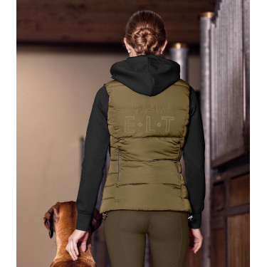 Gilet d'équitation hiver femme ELT Oxford sans manches