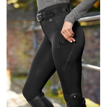Pantalon d'équitation ELT thermique Mina Noir